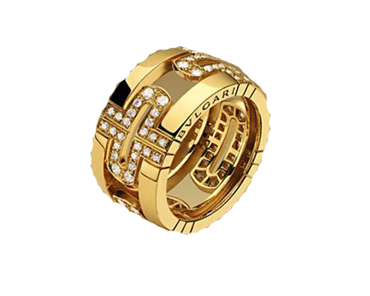 Bvlgari Ring Parentesi jewellery by Bvlgari Zegg Watches